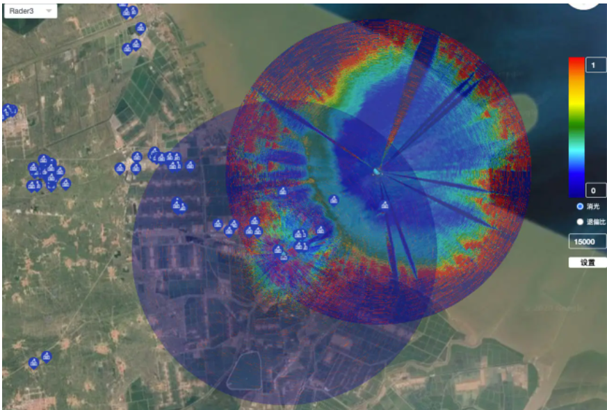 农业卫星遥感数据图