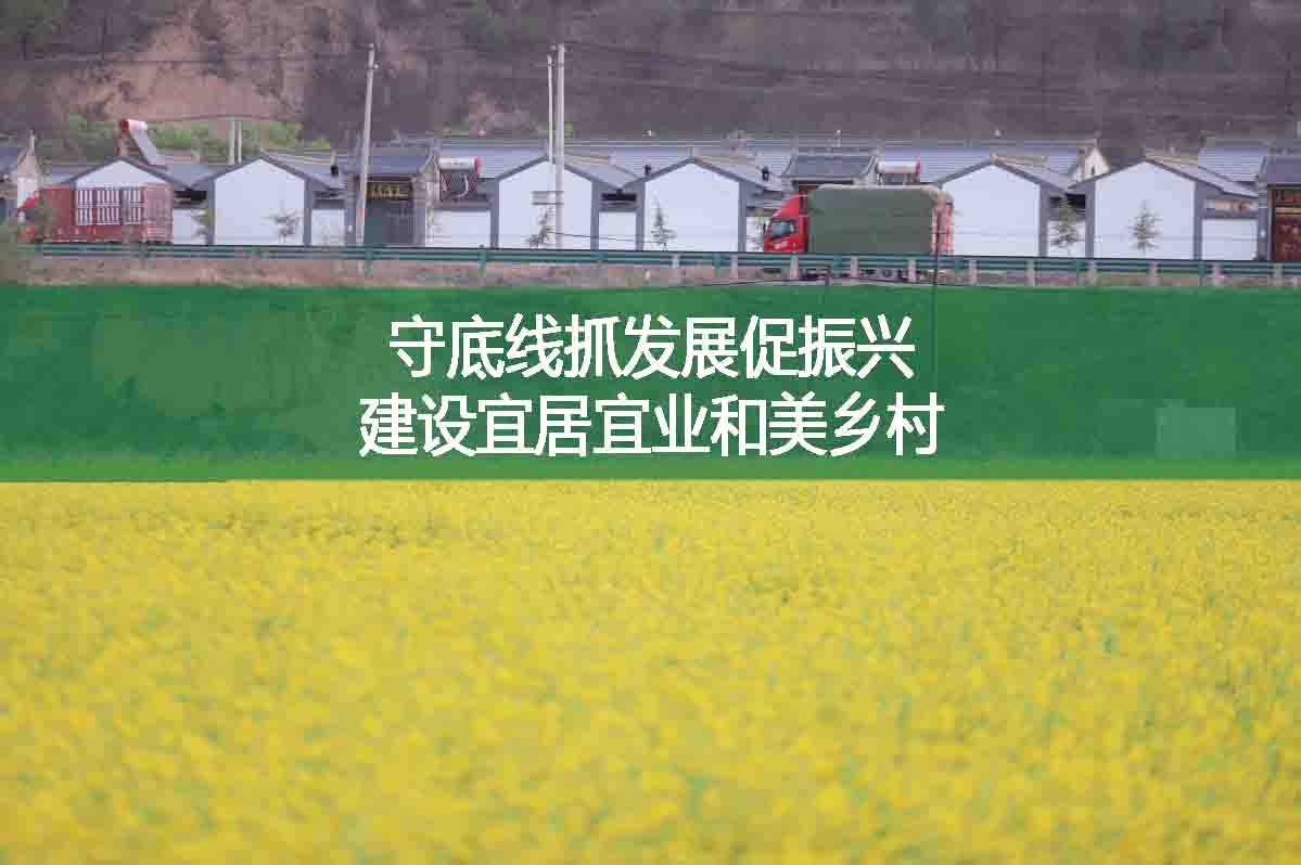 守底线抓发展促振兴 建设宜居宜业和美乡村
