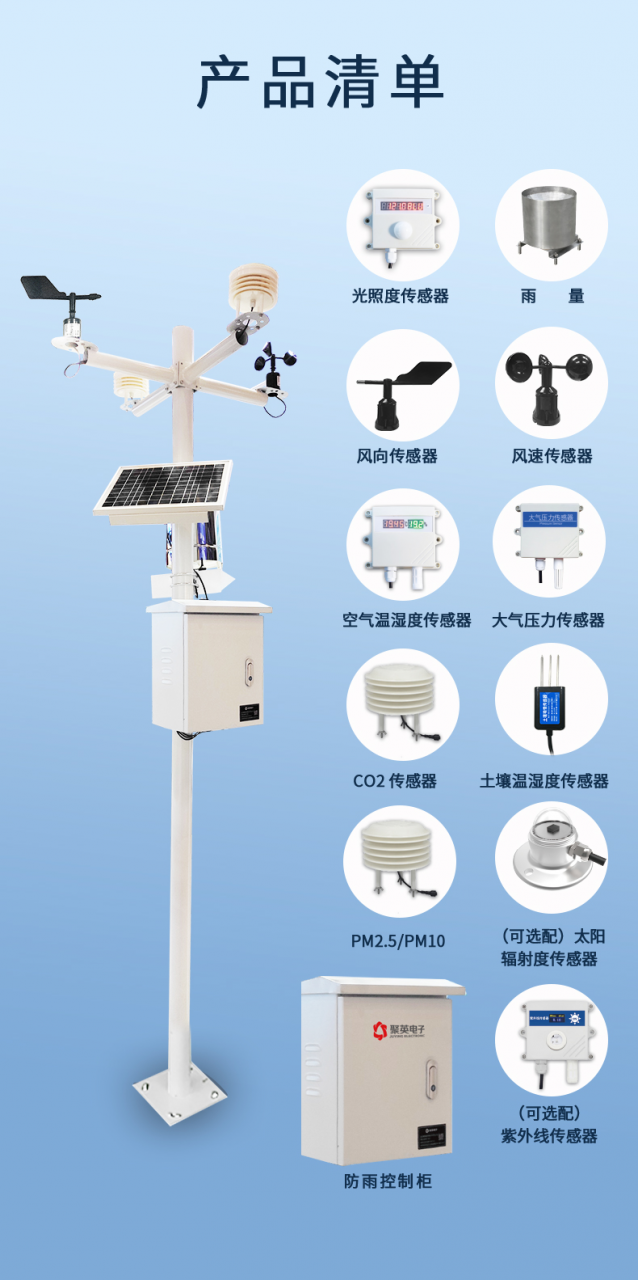 农业气象监测站 产品参数