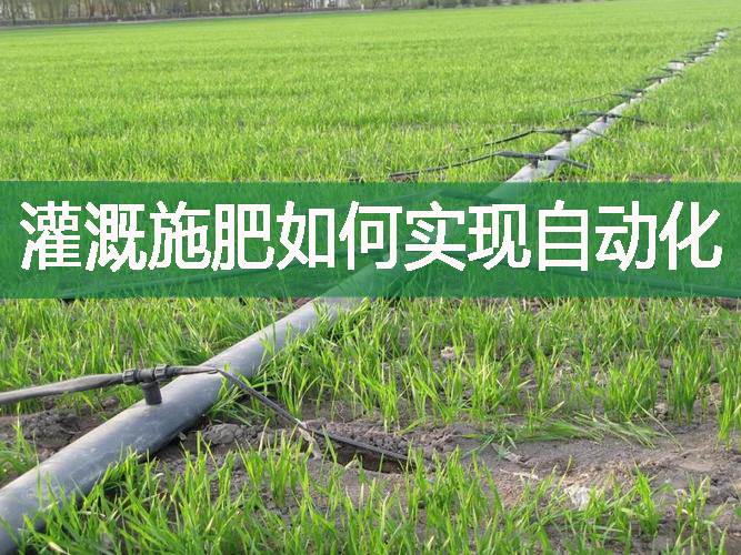 灌溉施肥如何实现自动化
