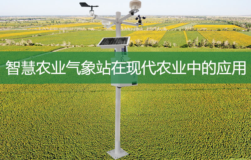 智慧农业气象站在现代农业中的应用