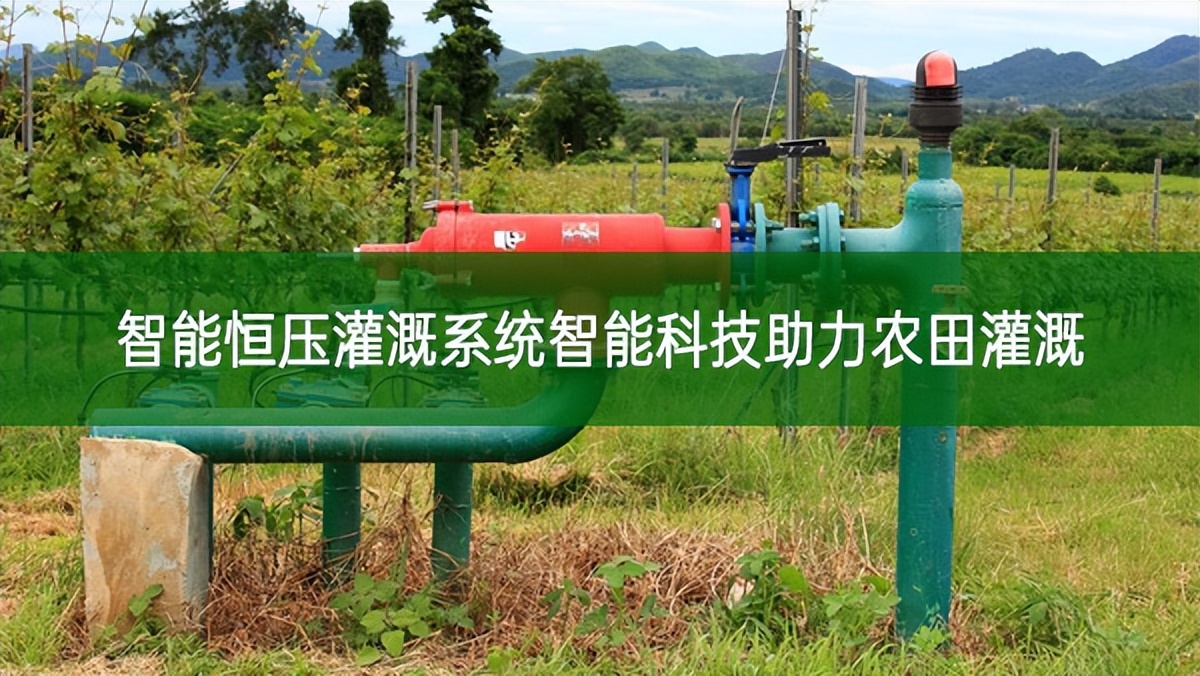 智能恒压灌溉系统智能科技助力农田灌溉