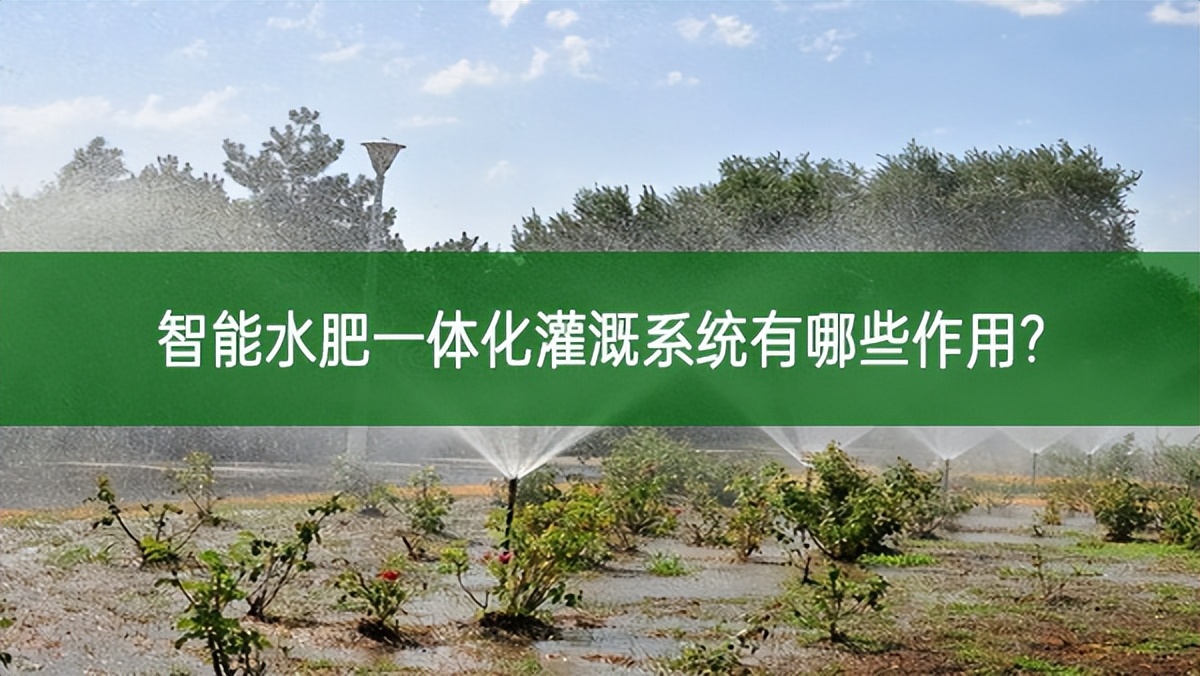 智能水肥一体化灌溉系统有哪些作用?
