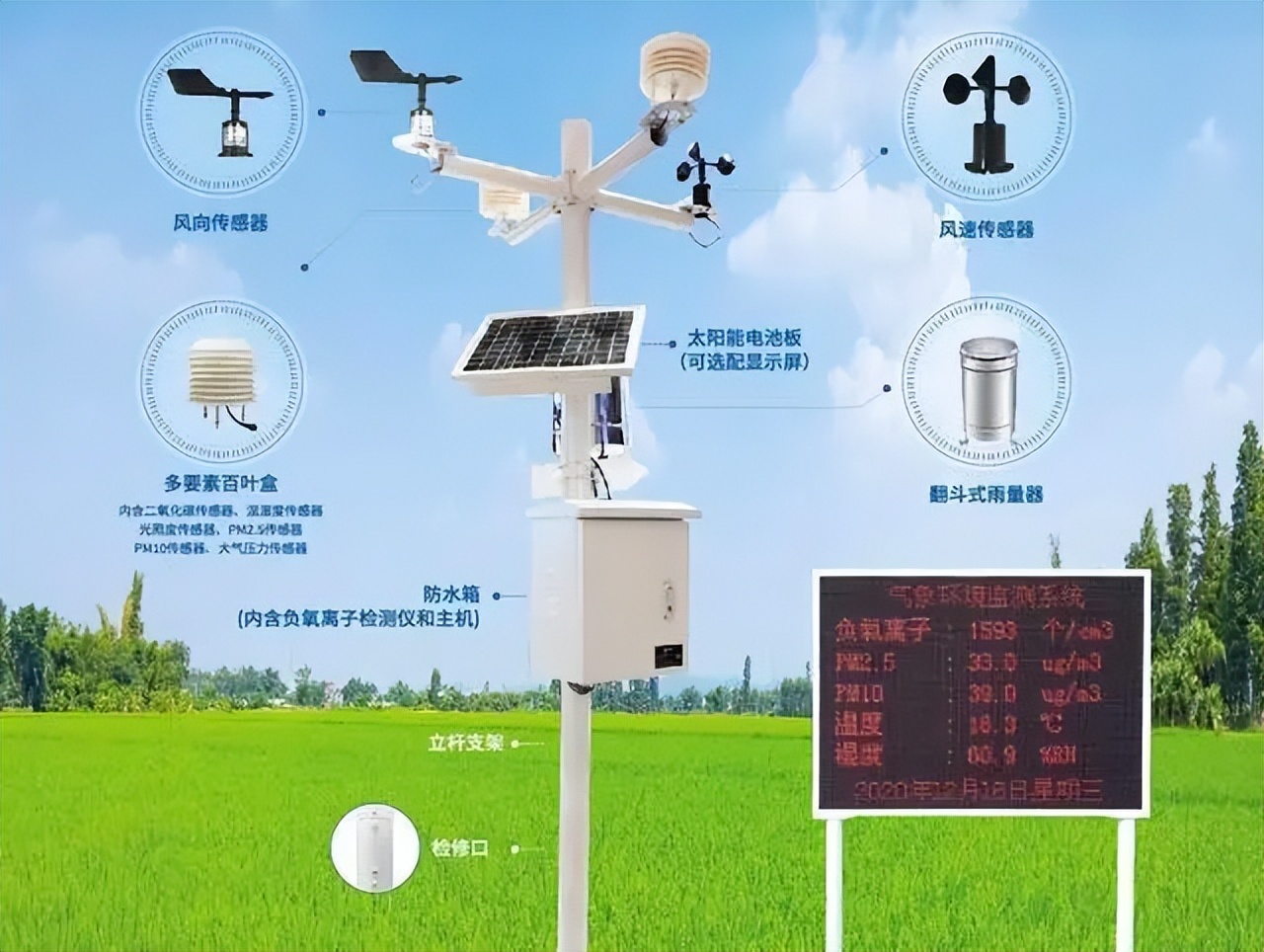 农业气象环境监测系统