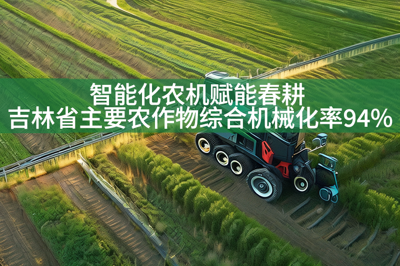 智能化农机赋能春耕 吉林省主要农作物综合机械化率94%