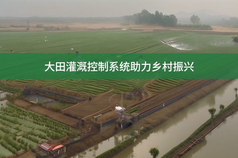 大田灌溉控制系统助力乡村振兴