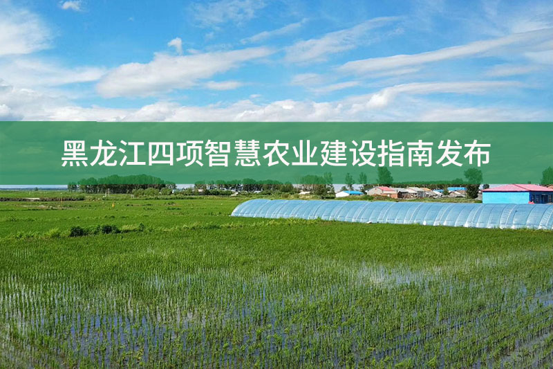 黑龙江四项智慧农业建设指南发布