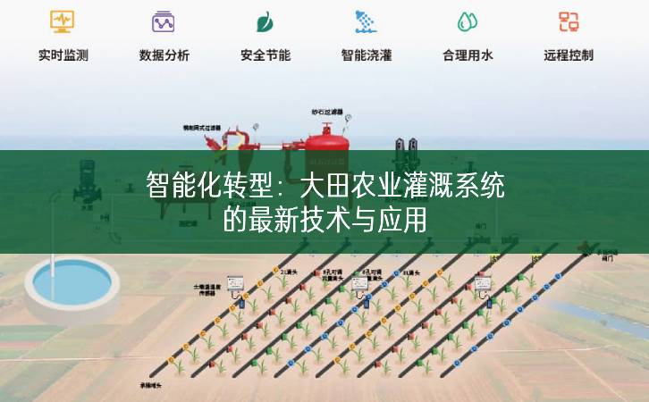 智能化转型：大田农业灌溉系统的最新技术与应用