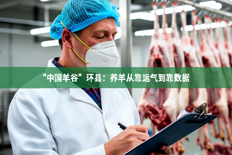 “中国羊谷”环县：养羊从靠运气到靠数据