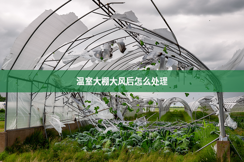 温室大棚大风后怎么处理