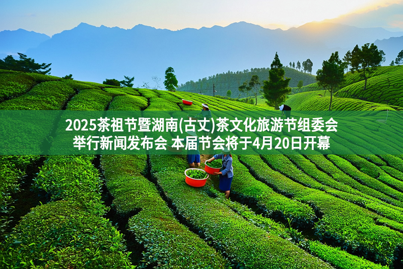 2025茶祖节暨湖南(古丈)茶文化旅游节组委会举行新闻发布会 本届节会将于4月20日开幕