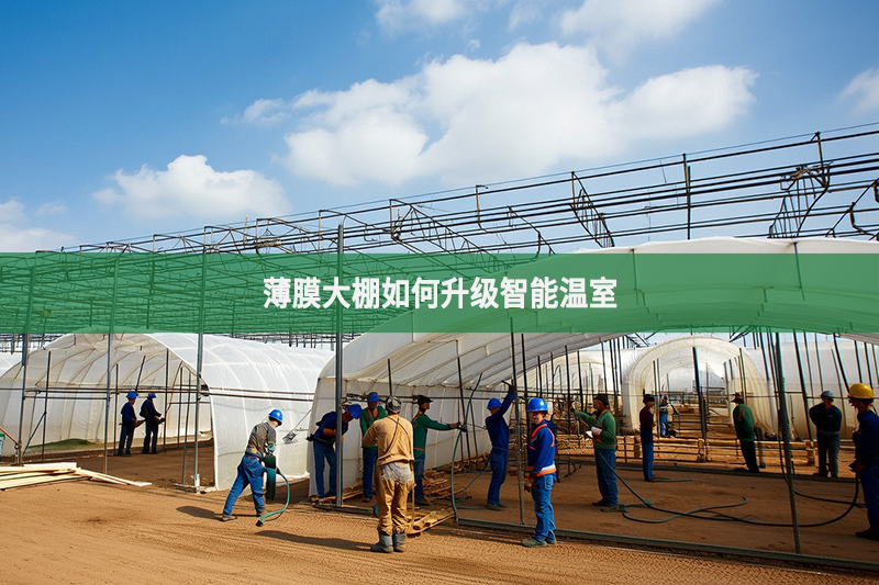 薄膜大棚如何升级智能温室
