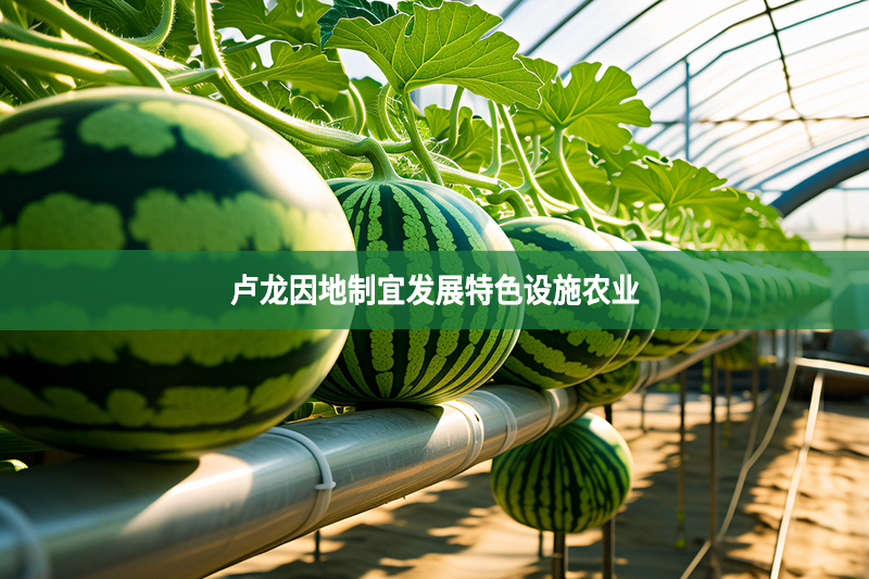 卢龙因地制宜发展特色设施农业