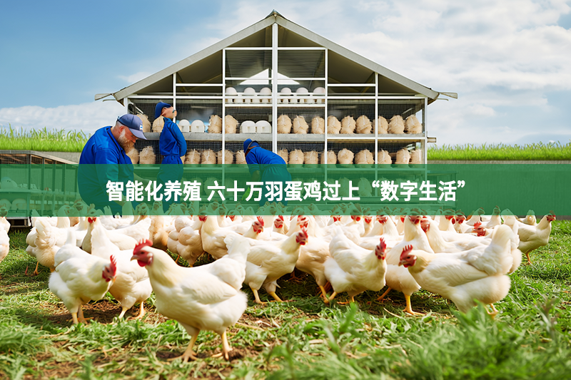 智能化养殖 六十万羽蛋鸡过上“数字生活”