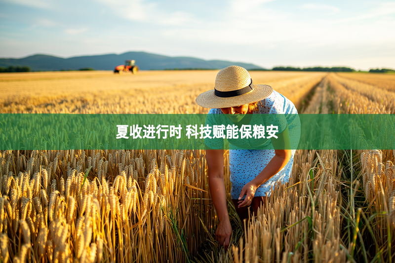 夏收进行时 科技赋能保粮安
