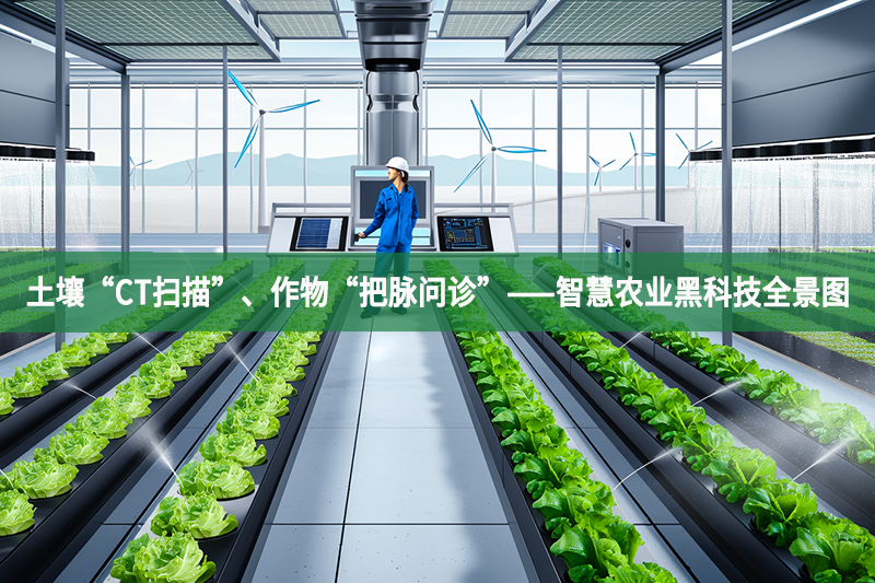 土壤“CT扫描”、作物“把脉问诊”——智慧农业黑科技全景图