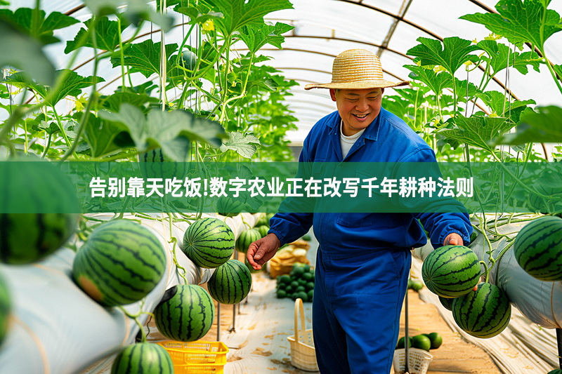 告别靠天吃饭!数字农业正在改写千年耕种法则