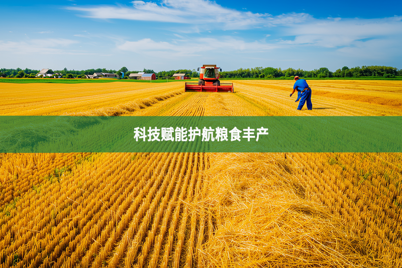 科技赋能护航粮食丰产