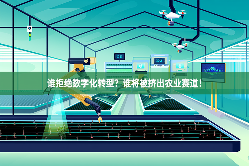 谁拒绝数字化转型?谁将被挤出农业赛道!