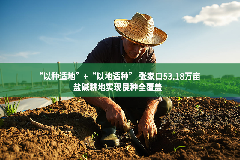 “以种适地”+“以地适种” 张家口53.18万亩盐碱耕地实现良种全覆盖