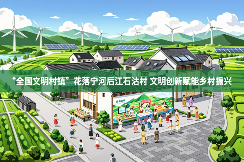 “全国文明村镇”花落宁河后江石沽村 文明创新赋能乡村振兴