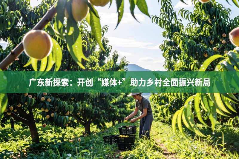广东新探索：开创“媒体+”助力乡村全面振兴新局