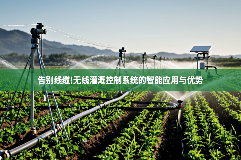 告别线缆!无线灌溉控制系统的智能应用与优势