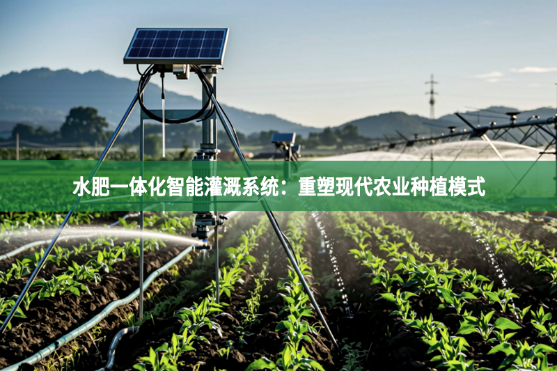 水肥一体化智能灌溉系统的好处：重塑现代农业种植模式