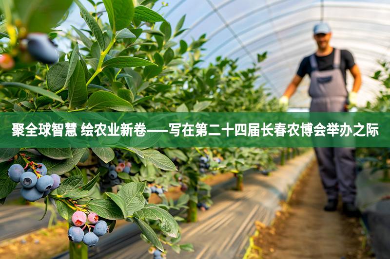 聚全球智慧 绘农业新卷——写在第二十四届长春农博会举办之际