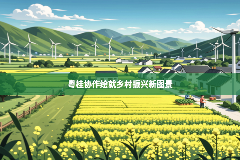 粤桂协作绘就乡村振兴新图景