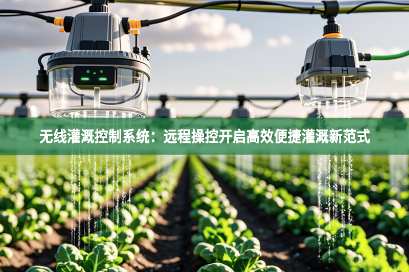 无线灌溉控制系统：远程操控开启高效便捷灌溉新范式