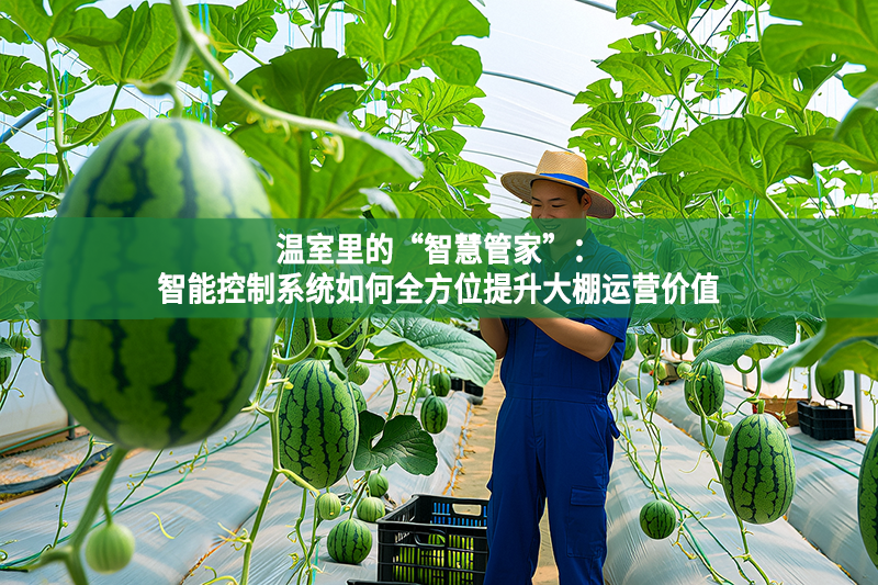 温室里的“智慧管家”：智能控制系统如何全方位提升大棚运营价值?