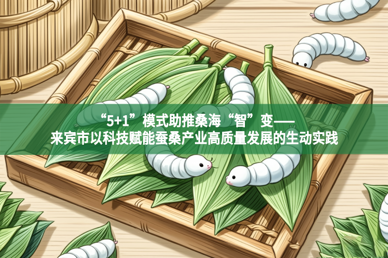 “5+1”模式助推桑海“智”变——来宾市以科技赋能蚕桑产业高质量发展的生动实践