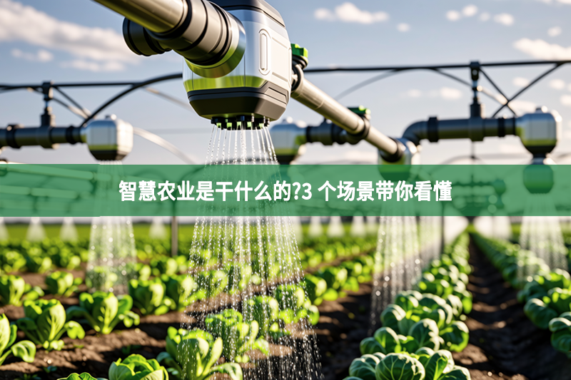 智慧农业是干什么的?3 个场景带你看懂
