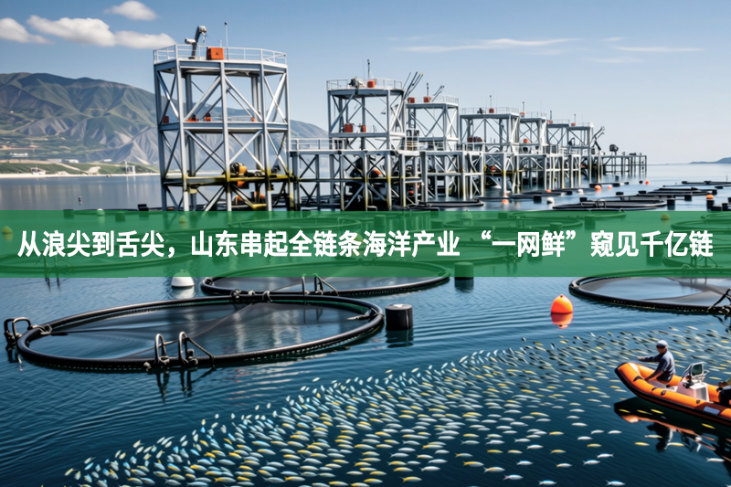 从浪尖到舌尖，山东串起全链条海洋产业 “一网鲜”窥见千亿链