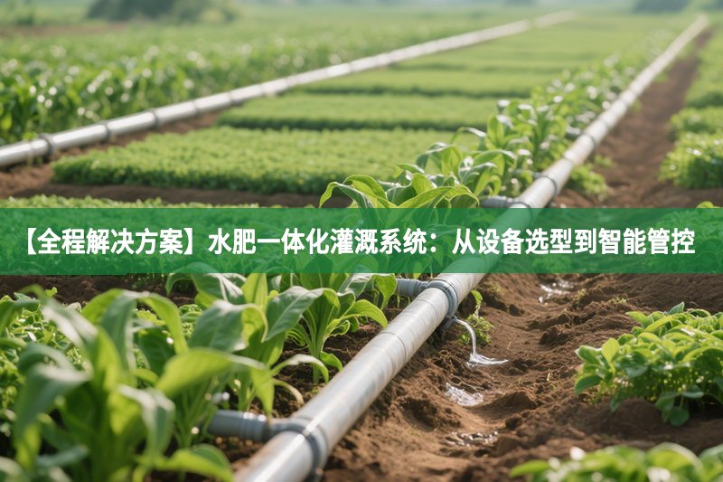 【全程解决方案】水肥一体化灌溉系统：从设备选型到智能管控