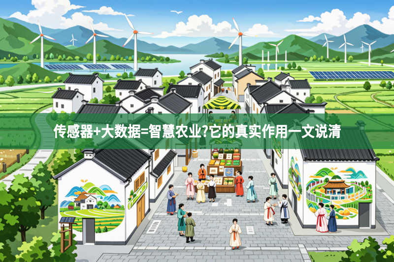 传感器+大数据=智慧农业?它的真实作用一文说清
