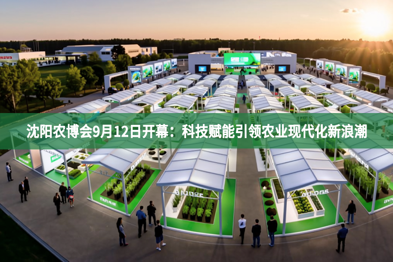 沈阳农博会9月12日开幕：科技赋能引领农业现代化新浪潮
