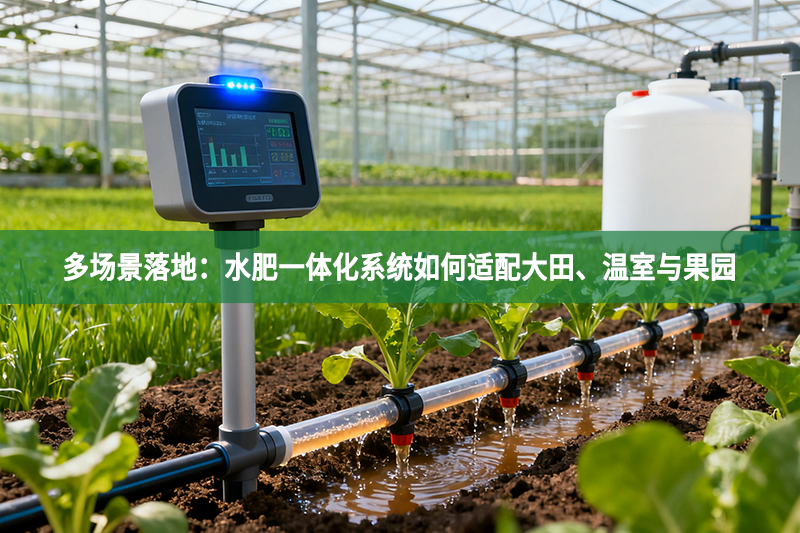 多场景落地：水肥一体化系统如何适配大田、温室与果园