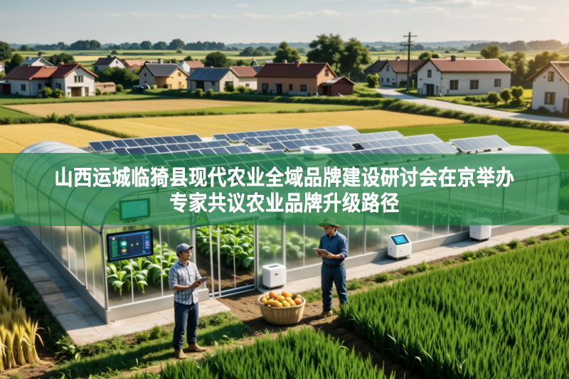 山西运城临猗县现代农业全域品牌建设研讨会在京举办 专家共议农业品牌升级路径