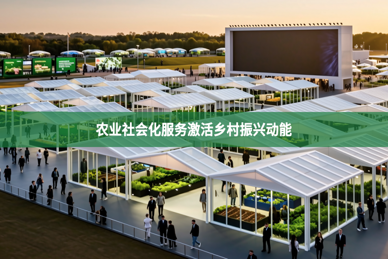 农业社会化服务激活乡村振兴动能