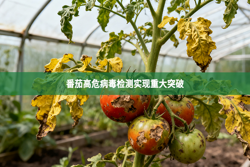 番茄高危病毒检测实现重大突破