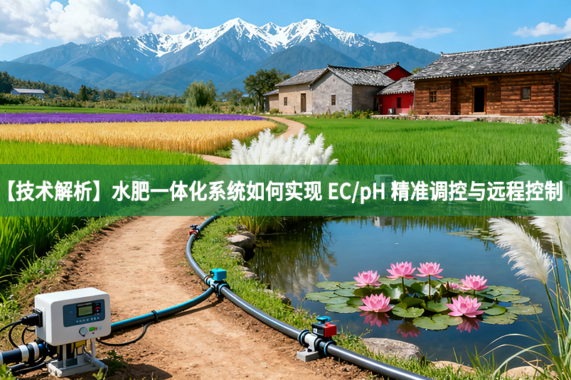 【技术解析】水肥一体化系统如何实现 EC/pH 精准调控与远程控制