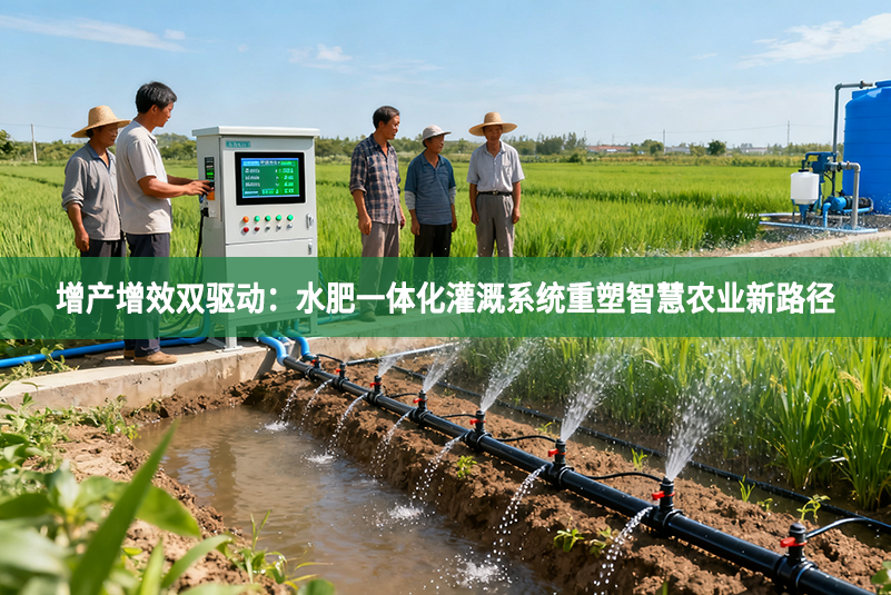 增产增效双驱动：水肥一体化灌溉系统重塑智慧农业新路径