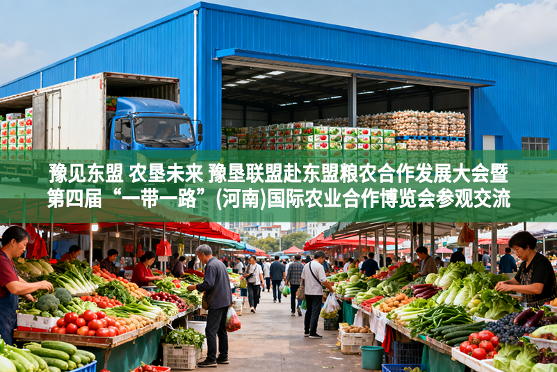 豫见东盟 农垦未来 豫垦联盟赴东盟粮农合作发展大会暨第四届“一带一路”(河南)国际农业合作博览会参观交流