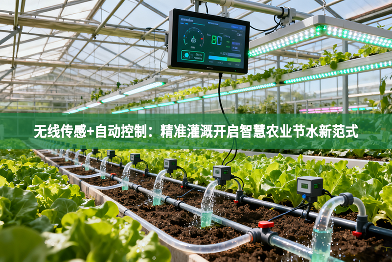 无线传感+自动控制：精准灌溉开启智慧农业节水新范式