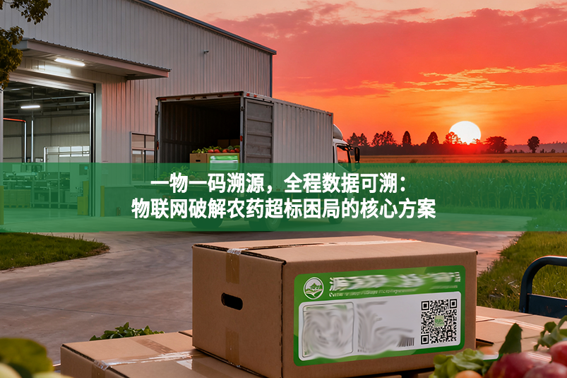 一物一码溯源，全程数据可溯：物联网破解农药超标困局的核心方案