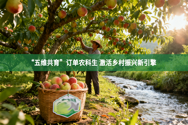 “五维共育”订单农科生 激活乡村振兴新引擎