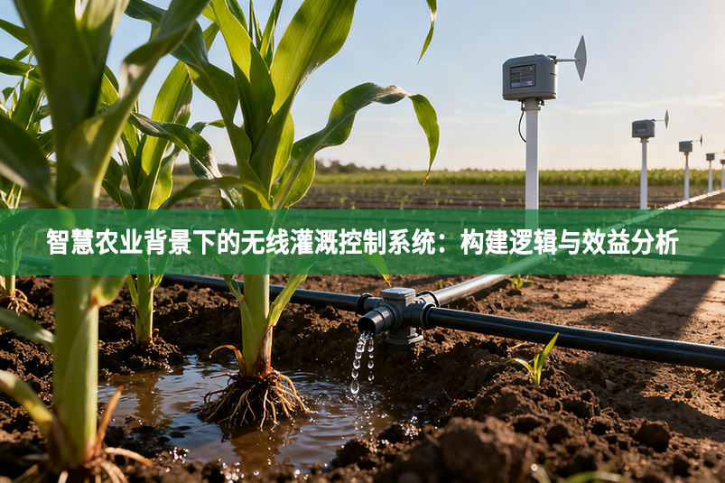 智慧农业背景下的无线灌溉控制系统：构建逻辑与效益分析