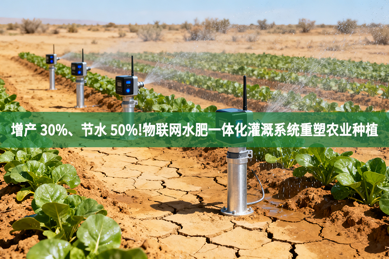 增产 30%、节水 50%!物联网水肥一体化灌溉系统重塑农业种植
